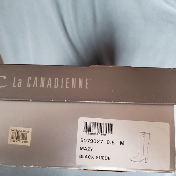 La Canadienne,  Mazy black boots, slim calf. - Picture 15 of 15